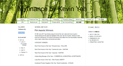 Desktop Screenshot of myfinanceblog.daberistic.com